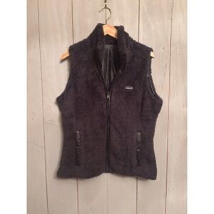 Patagonia Womens Vest Small Gray Los Gatos Sleevless Jacket Soft Pockets Logo